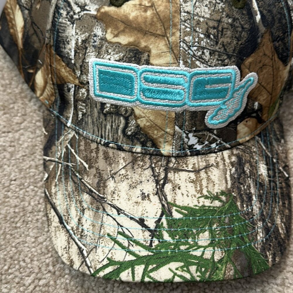 Women's DSG Outerwear Distressed Camo Baseball Cap